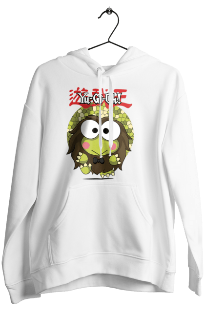 Women's hoodie with prints Yu Gi Oh! Keroppi. Brand, character, hello kitty, keroppi, yu gi oh, yugio. 2070702