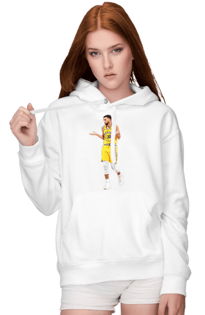 Жіноче худі з принтом "Stephen Curry". Basketball, golden state warriors, nba, star, stephen curry. CustomPrint.market