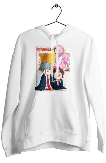 Women's hoodie with prints Magic and Muscles. Adventure, anime, comedy, magic and muscles, manga. 2070702