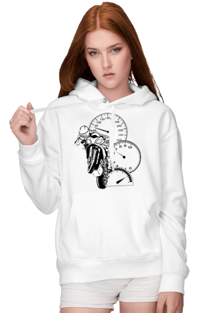 Motorcycle Speed Black