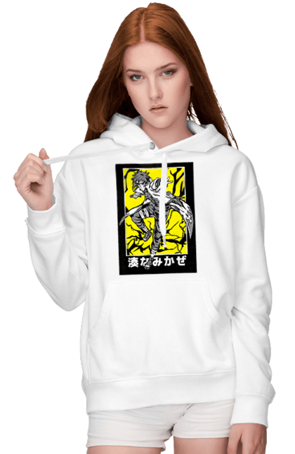 Women's hoodie with prints Naruto. Anime, character, manga, minato namikaze, naruto, naruto, ninja, tv series. 2070702