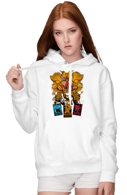 Women's hoodie with prints Yu Gi Oh! Pharaoh Atem. Anime, atem, dark yuga, manga, pharaoh atem, unnamed pharaoh, yami, yu gi oh, yugio. 2070702