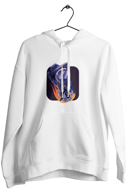 Жіноче худі з принтом "Космо біткоїн". Биткоин, бінарний, біткоїн, біткойн, валюта, гроші, крипто, програміст, хакер. 2070702