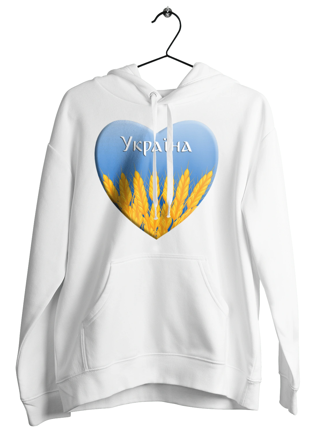 Серце з колосками Україна