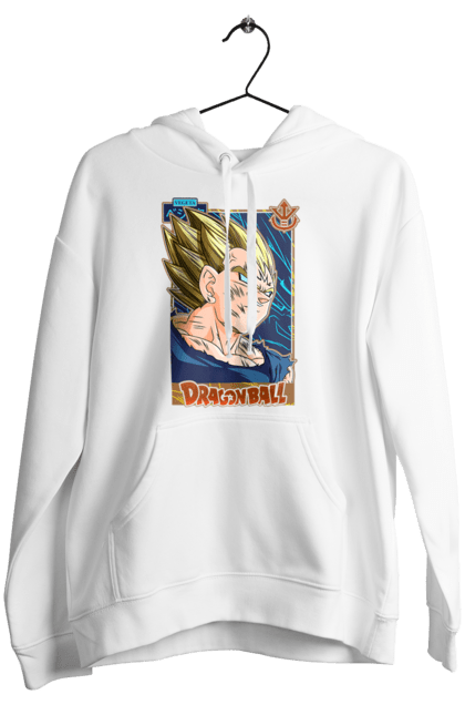 Жіноче худі з принтом "Перли дракона Вегета". Anime, dragon ball, goku, majin vegeta, manga, vegeta, аніме, вегета, манга, перли дракона. 2070702