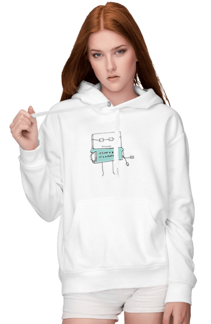 Жіноче худі з принтом "Це не баг це фіча". Angular, c, css, html, it, javascript, jquery, php, python, react, svelt, vue, айтишник, айті, гумор, код, кодувати, прогер, програміст, програмісти, ти ж, ти ж програміст, тиж програміст. 2070702