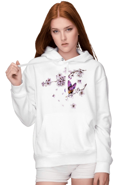 Butterfly And Sakura