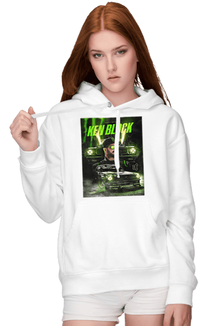 Women`s hoodie with prints Ken Block. Ken block. 2070702