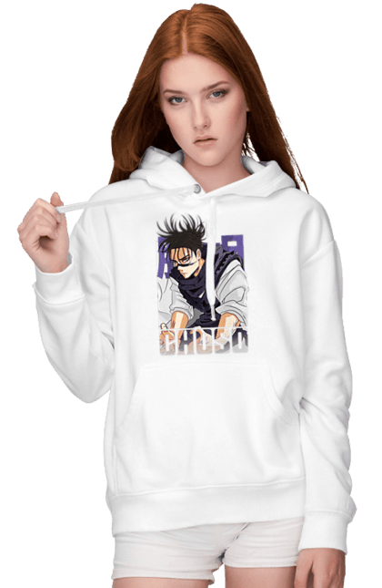 Women's hoodie with prints Jujutsu Kaisen Choso. Anime, anime, choso, dark fantasy, manga, manga, mystic. 2070702