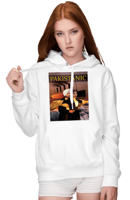 Жіноче худі з принтом "Pakistanic". Гумор, кіно, креативні, пакістан, приколи, прикольні, смішні, титанік, тренди, фільми. 2070702