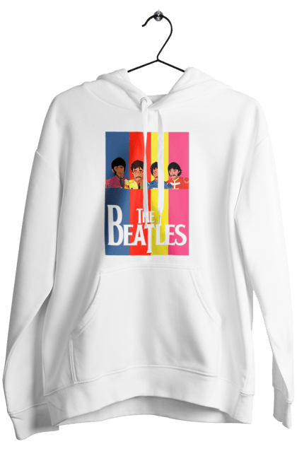 Women's hoodie with prints The Beatles. Beatles, george harrison, john lennon, liverpool four, music, paul mccartney, ringo starr. 2070702