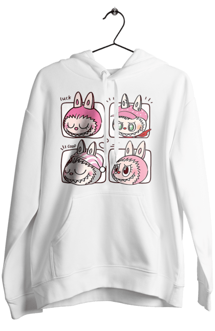 Жіноче худі з принтом "Labubu". Labubu, weird cute, іграшки, лабубу. 2070702