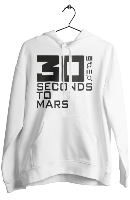 Жіноче худі з принтом "Thirty Seconds to Mars". 30 seconds, 30 секунд, thirty seconds, альтернативний рок, група, музика, рок, секунди до марсу, хард рок. 2070702