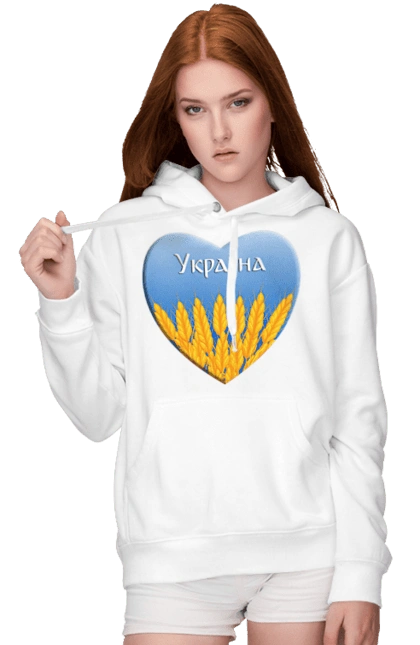 Серце з колосками Україна