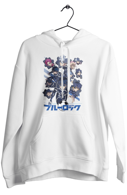 Women's hoodie with prints Blue Lock. Anime, blue lock, blue prison, manga, sport, sports anime. 2070702