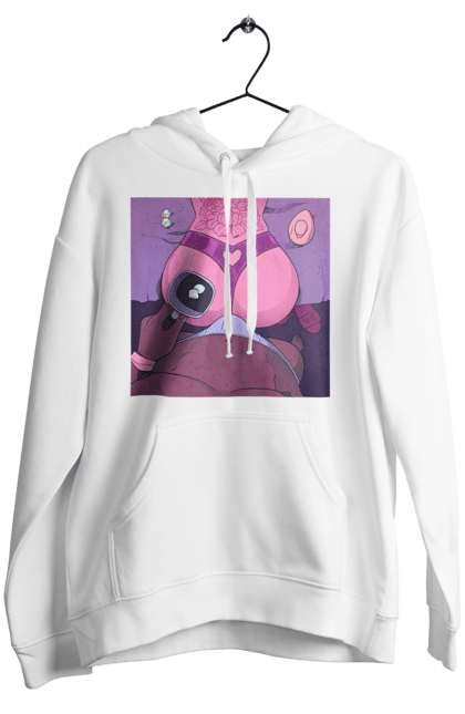 Женское худи с принтом Утренний Кофе С Жопкой. Голая, жопа, кофе, трусы. 2070702