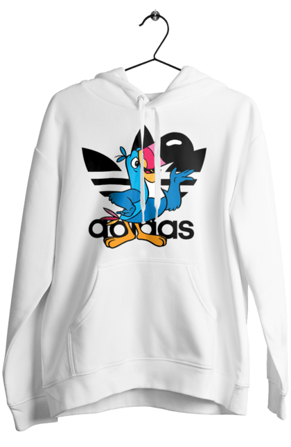 Жіноче худі з принтом "Adidas Тукан Сем". Adidas, froot loops, toucan sam, адідас, маскот, тукан сем. 2070702