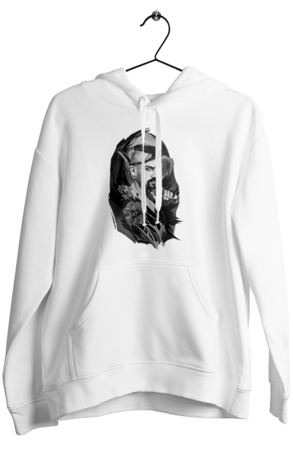 Women`s hoodie with prints Cossack. Cossack, forelock, good ukrainian, pistol, tickets, vusa. 2070702
