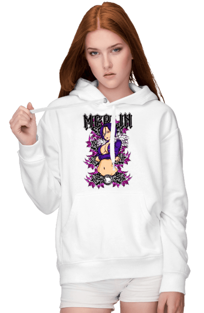 Women's hoodie with prints Seven Deadly Sins Merlin. Adventures, anime, comedy, fantasy, manga, merlin, seven deadly sins. 2070702