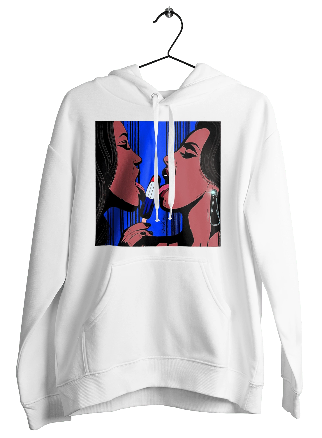 Girls Lick Ice Cream