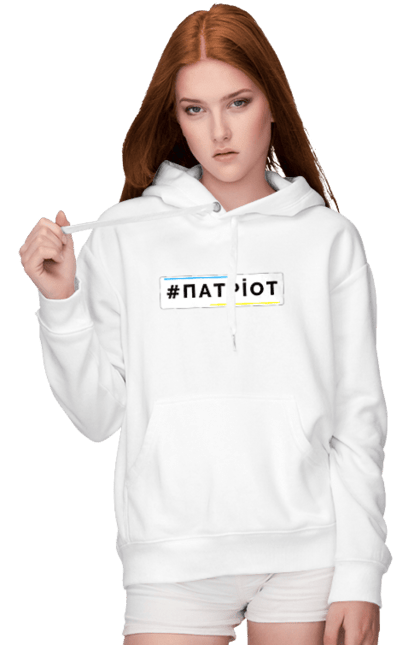 Women`s hoodie with prints Patriot 2070702