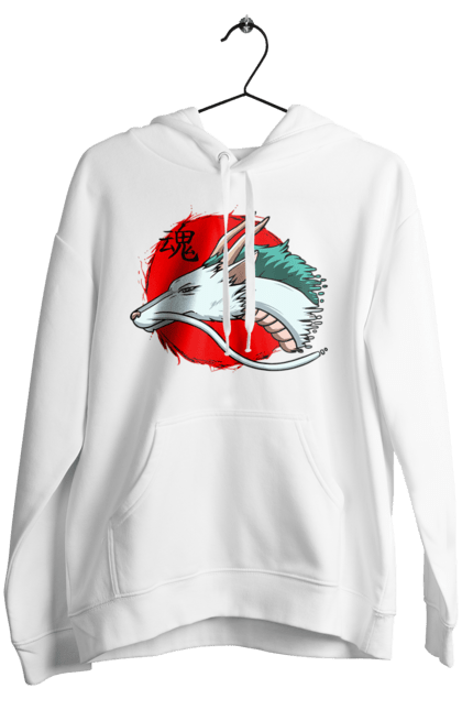 Women's hoodie with prints Spirited Away Haku. Dragon, haku, spirited away, studio ghibli. 2070702