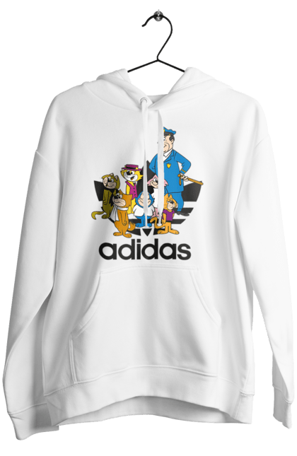 Жіноче худі з принтом "Adidas Top Cat". Adidas, top cat, адідас, кіт, коти, мульт, мультсеріал. 2070702