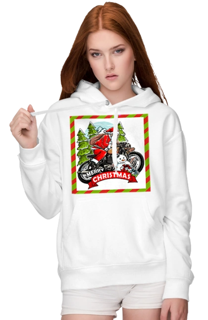 Санта на мотоциклі