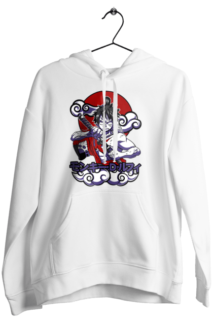 Women's hoodie with prints One Piece Luffy. Anime, luffy, manga, monkey de luffy, one piece, pirates. 2070702