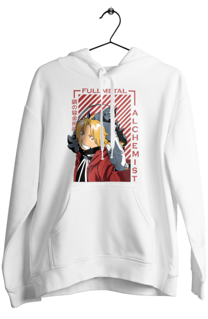 Women's hoodie with prints Fullmetal Alchemist. Adventures, alphonse elric, anime, edward elric, fullmetal alchemist, light novel, manga, steampunk. 2070702