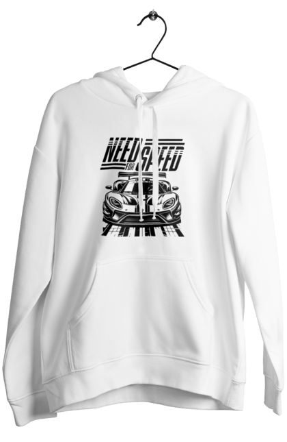 Жіноче худі з принтом "Жага швидкості". Відео ігри, гонки, ігри, комп ютерні ігри, машини, симулятори, швидкість. 2070702