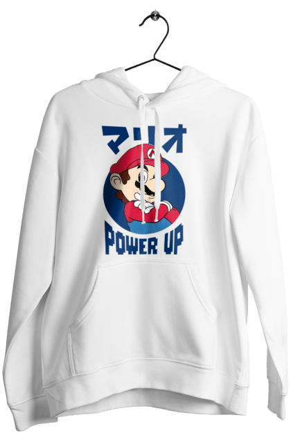 Women's hoodie with prints The Super Mario Bros.. Character, game, mario, mario bros, nintendo, super mario bros. 2070702