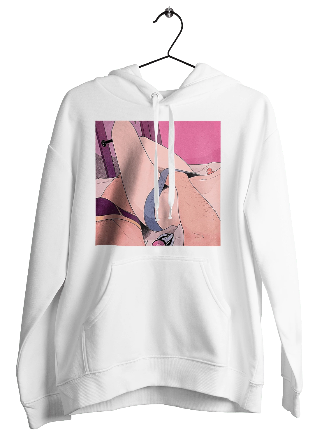 Male Hand In Women's Panties