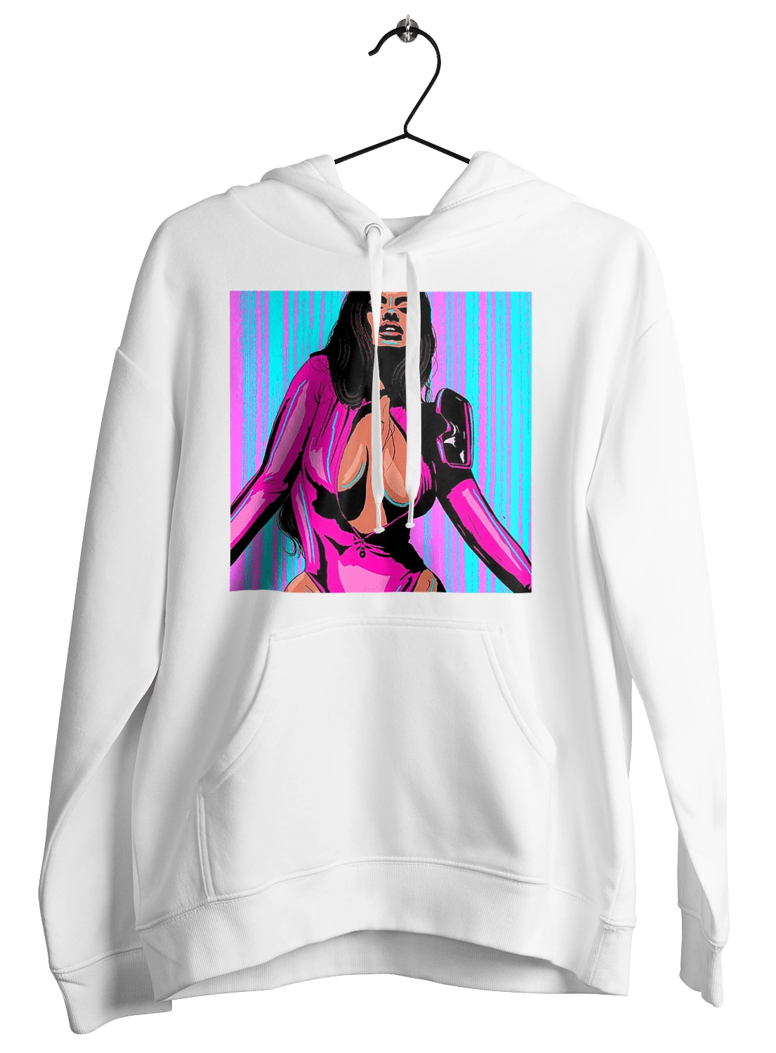 Girl With Deep Neckline