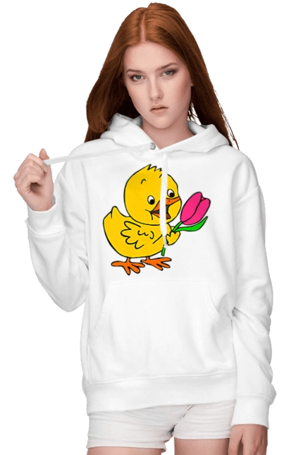 Курча З Тюльпаном