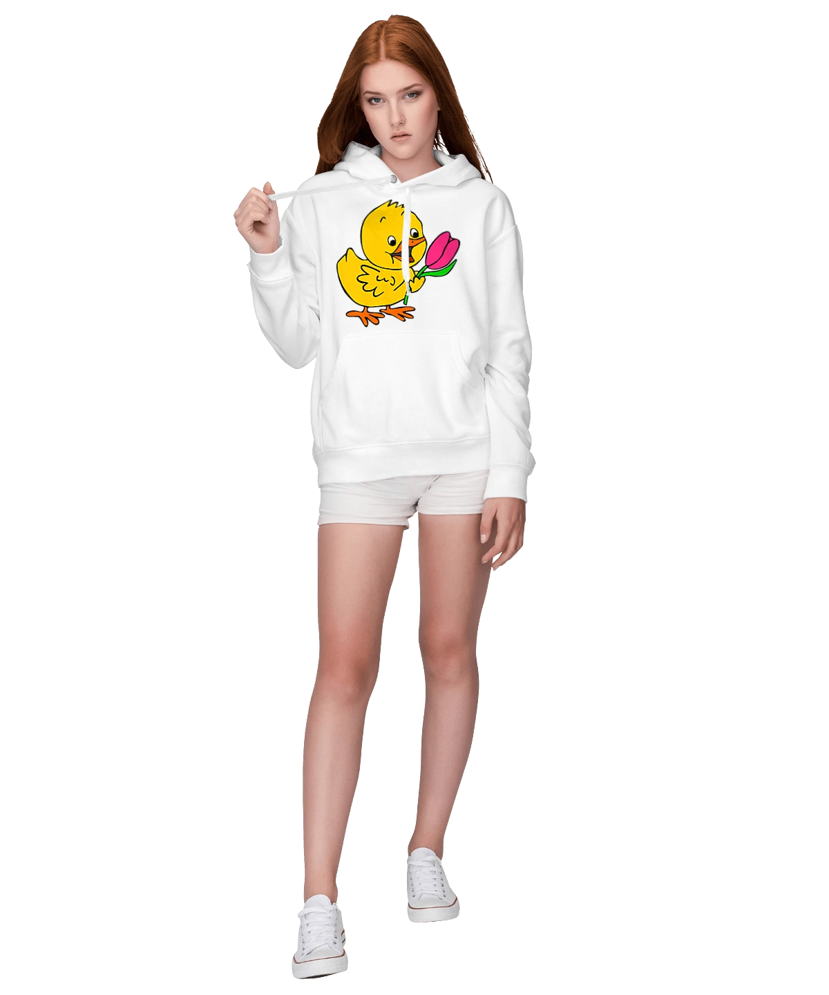 Курча З Тюльпаном