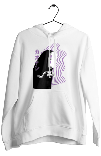 Women's hoodie with prints Spirited Away Kaonashi. Faceless, kaonashi, spirited away. 2070702