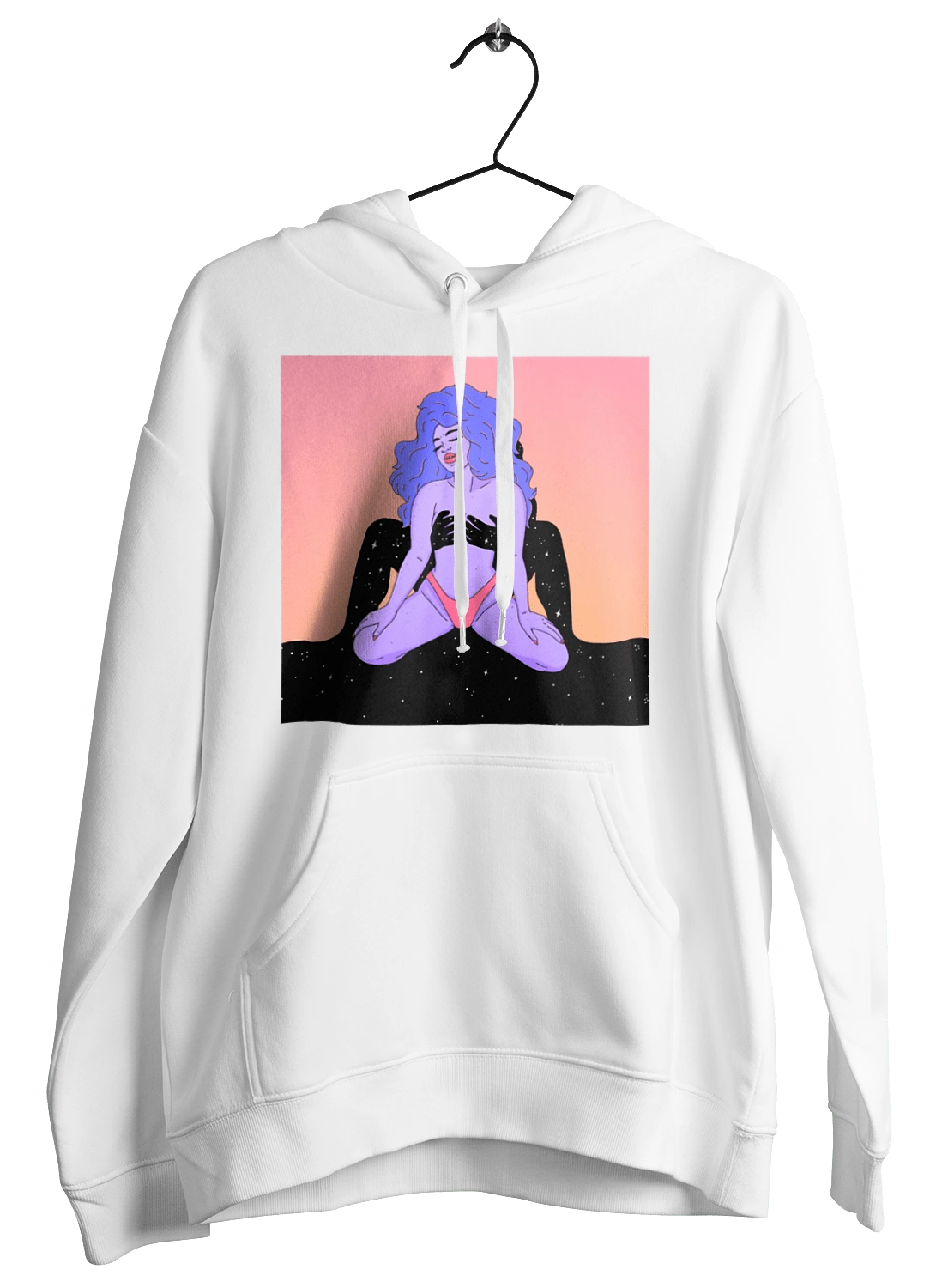 Purple Girl In Panties