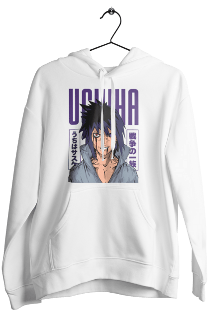 Жіноче худі з принтом "Наруто Саске Учіха". Naruto, sasuke, sasuke uchiha, аніме, команда 7, команда номер 7, манга, наруто, саске, саске учіха. 2070702