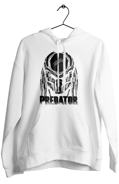 Women's hoodie with prints The Predator. Alien, cinema, film, predator, thriller. 2070702