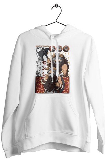 Women's hoodie with prints Danjon Meshi Senshi. Anime, danjon meshi, dungeon, dwarf, manga, senshi. 2070702