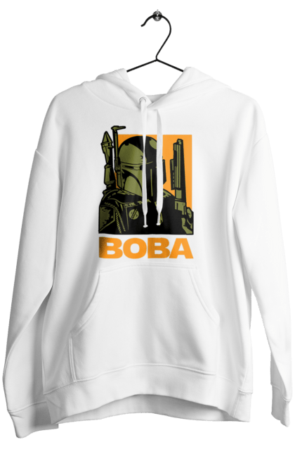 Жіноче худі з принтом "Боба Фетт". Boba fett, боба фетт, зоряні війни, клон, мисливець за головами. 2070702