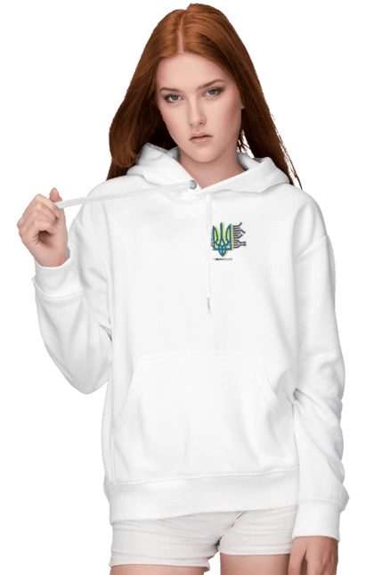 Сердце процессор свободы. Желтый с синим.