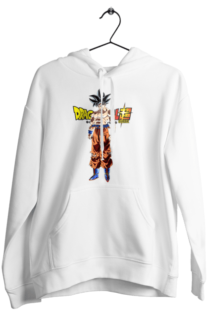 Women's hoodie with prints Dragon Ball Son Goku. Anime, dragon ball, goku, manga, son goku, tv series. 2070702