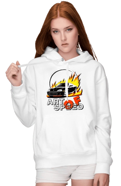 Машина в огне