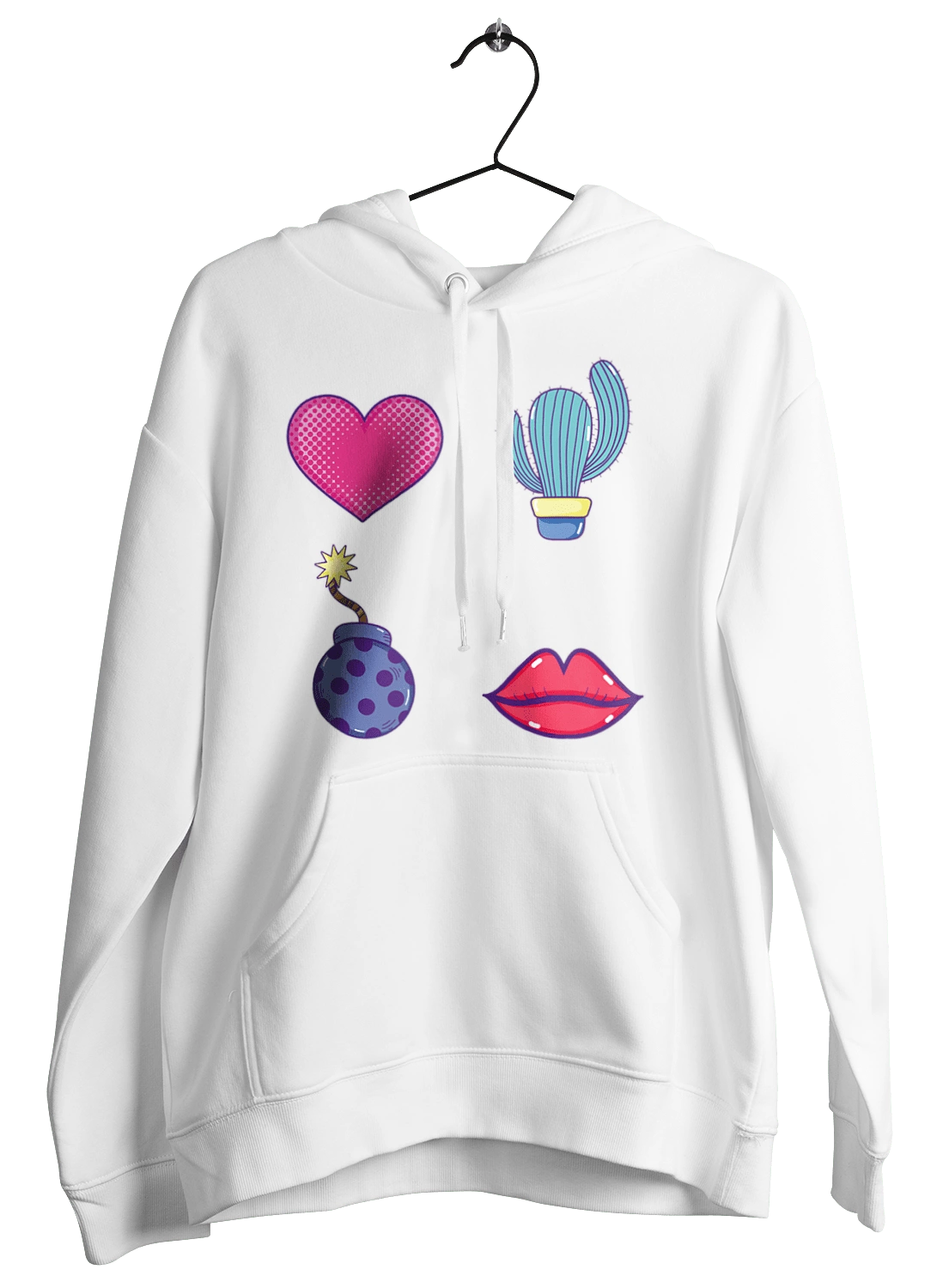 Серце, Кактус, Бомба, Губи