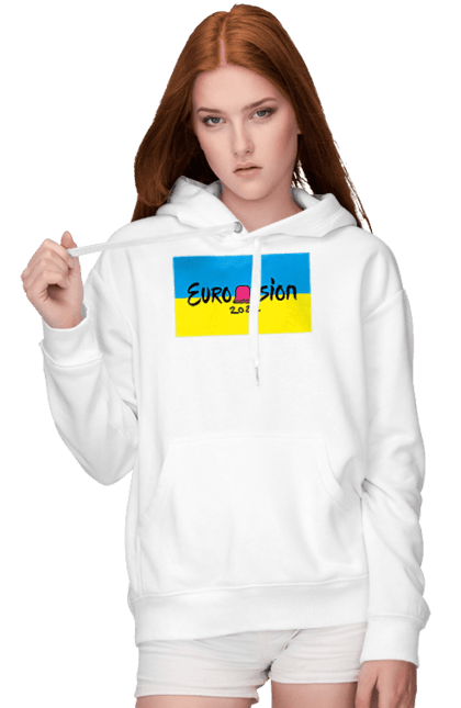 Жіноче худі з принтом "Євробачення за KALUSH Orchestra". Kalush orchestra, stefania, азов, врятувати азовсталь, врятувати захисників азовсталі, євробачення, звільнити, маріуполь, наші захисники, перемога, свобода. 2070702