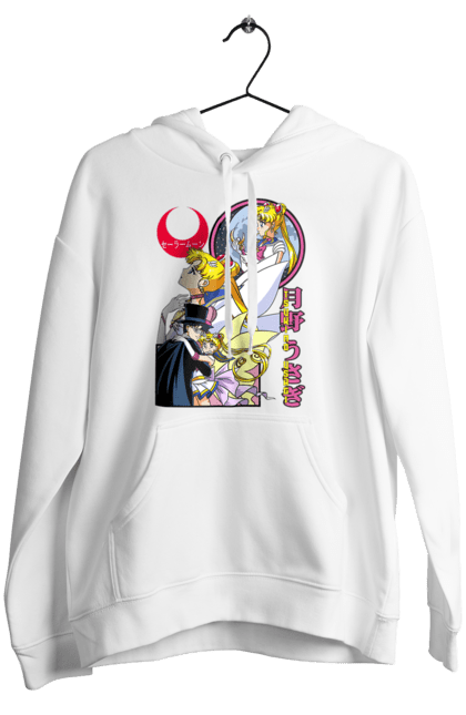 Women's hoodie with prints Sailor Moon. Anime, drama, magical girl, sailor moon, tv series, usagi tsukino. 2070702