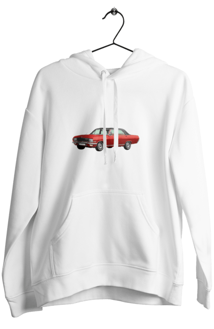 Women`s hoodie with prints Auto.3. Auto, old car, photo, professional photo. 2070702