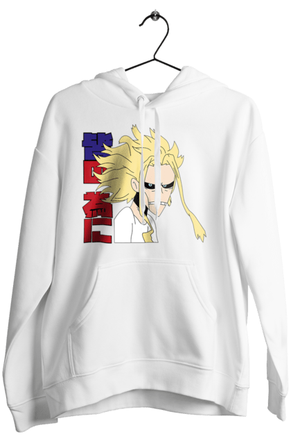 Жіноче худі з принтом "Моя академія героїв Всемогутній". All might, my hero academia, yagi toshinori, академія юей, аніме, всемогутній, манга, моя геройська академія, один за всіх, тошинорі ягі. 2070702